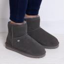 Ladies Mini Classic Sheepskin Boots Granite Extra Image 5 Preview